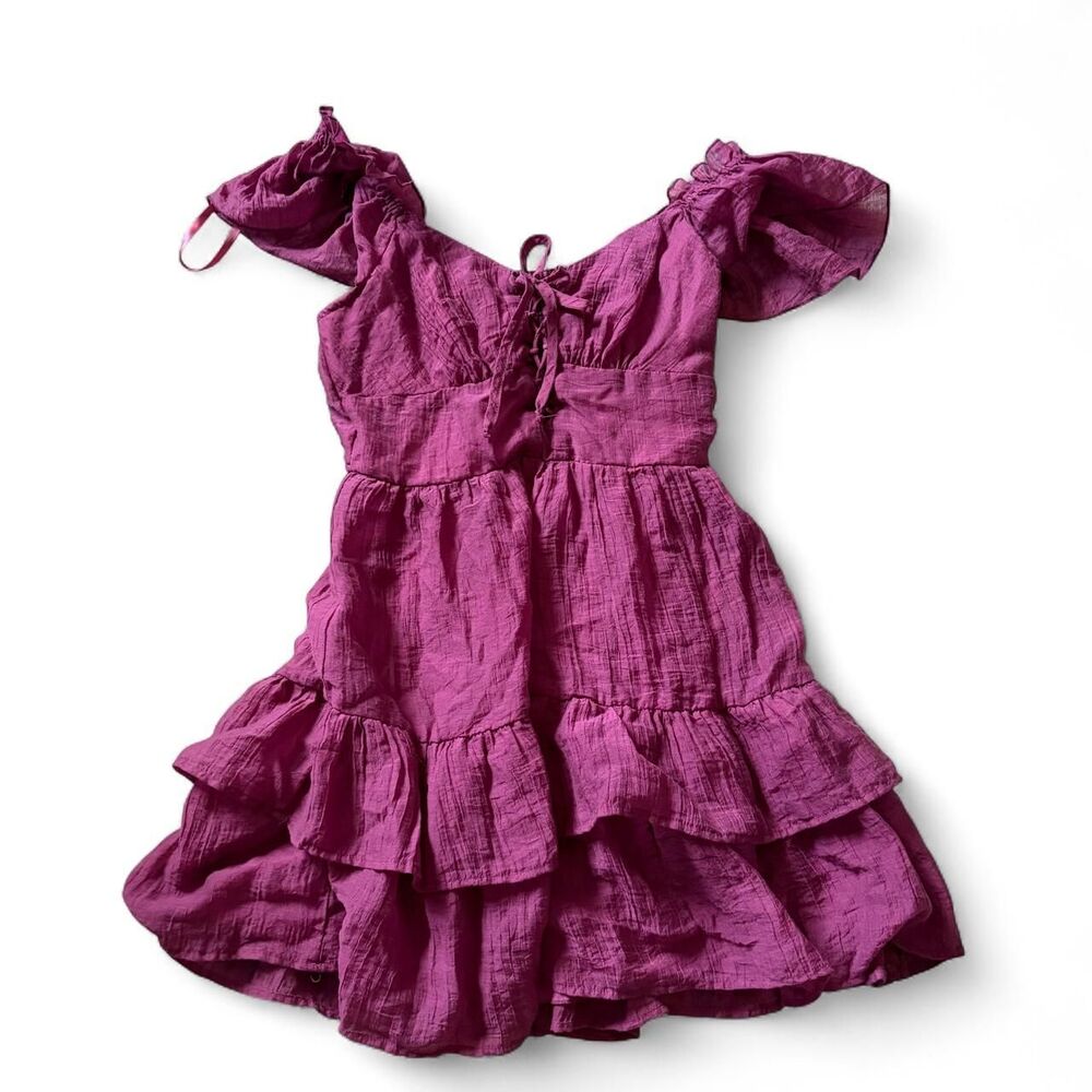 City-triangles‎ Women's Pink and Purple Dress